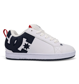 DC COURT GRAFFIK - WHITE/NAVY/RED