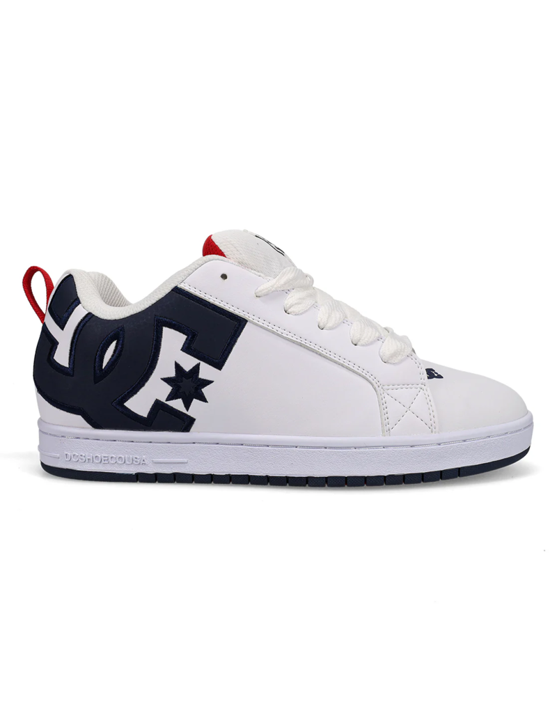 DC COURT GRAFFIK (WHITE/NAVY/RED)