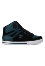 DC MENS PURE HIGH-TOP WC (DARK TEAL/BLACK)