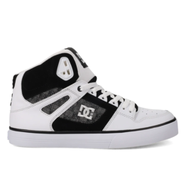 DC MENS PURE HIGH-TOP WC - BLACK/WHITE/CARBON