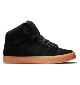 DC MENS PURE HIGH-TOP WC - BLACK/GUM