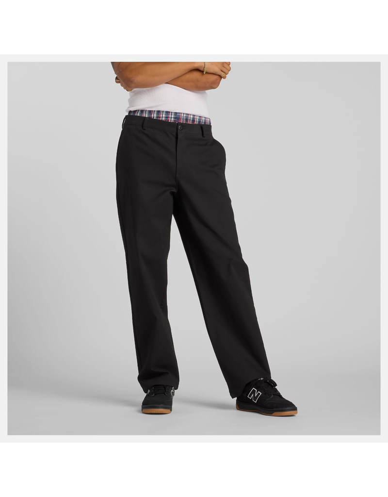 NEW BALANCE NUMERIC TWILL PANTS (32" INSEAM) - BK