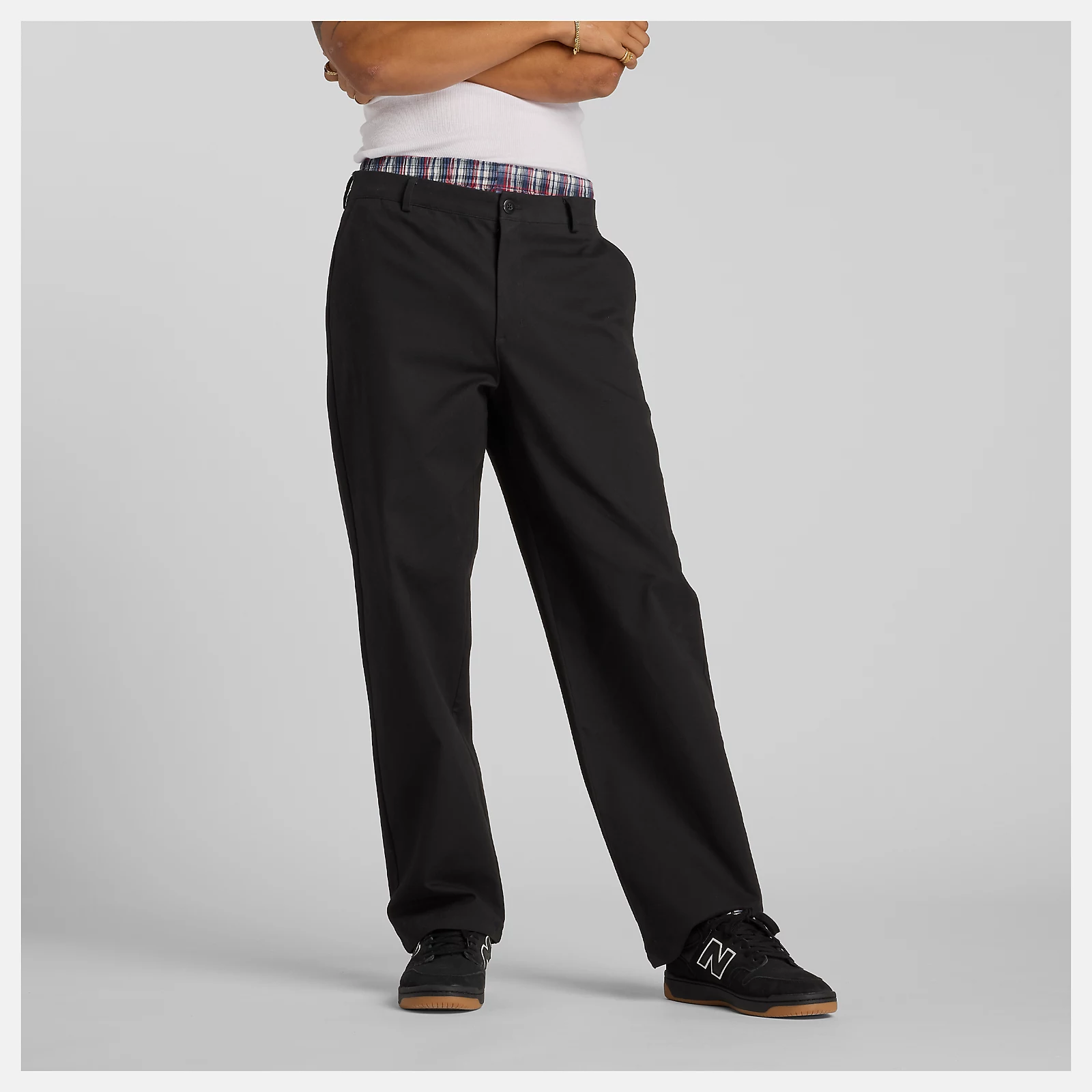 NEW BALANCE NUMERIC TWILL PANTS (32" INSEAM) - BK