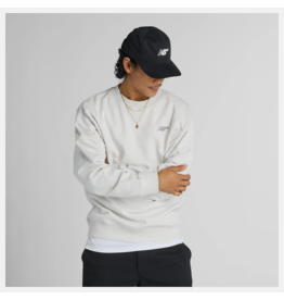 NEW BALANCE NUMERIC FRENCH TERRY CREW - OAT HEATHER