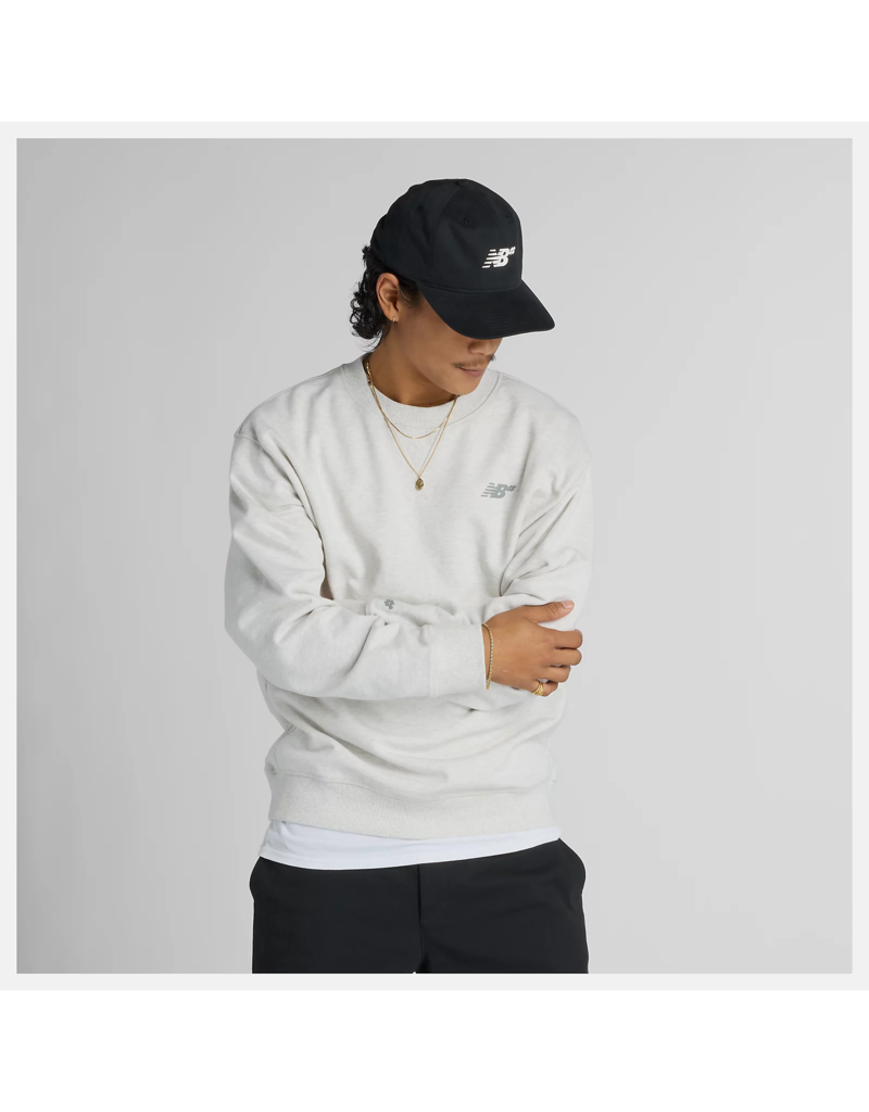 NEW BALANCE NUMERIC FRENCH TERRY CREW (OAT HEATHER)