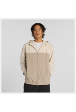 NEW BALANCE NUMERIC WOVEN FULL-ZIP JACKET (ARID STONE)