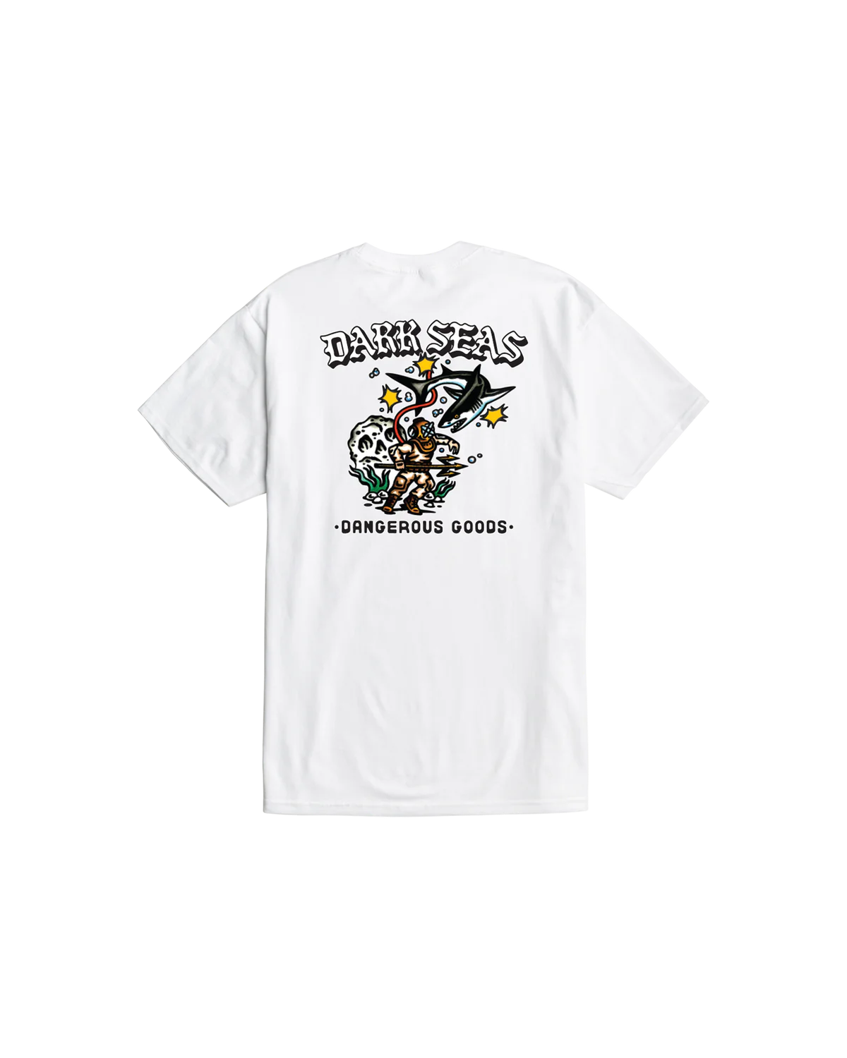 DARK SEAS AQUALUNG TEE - WHITE