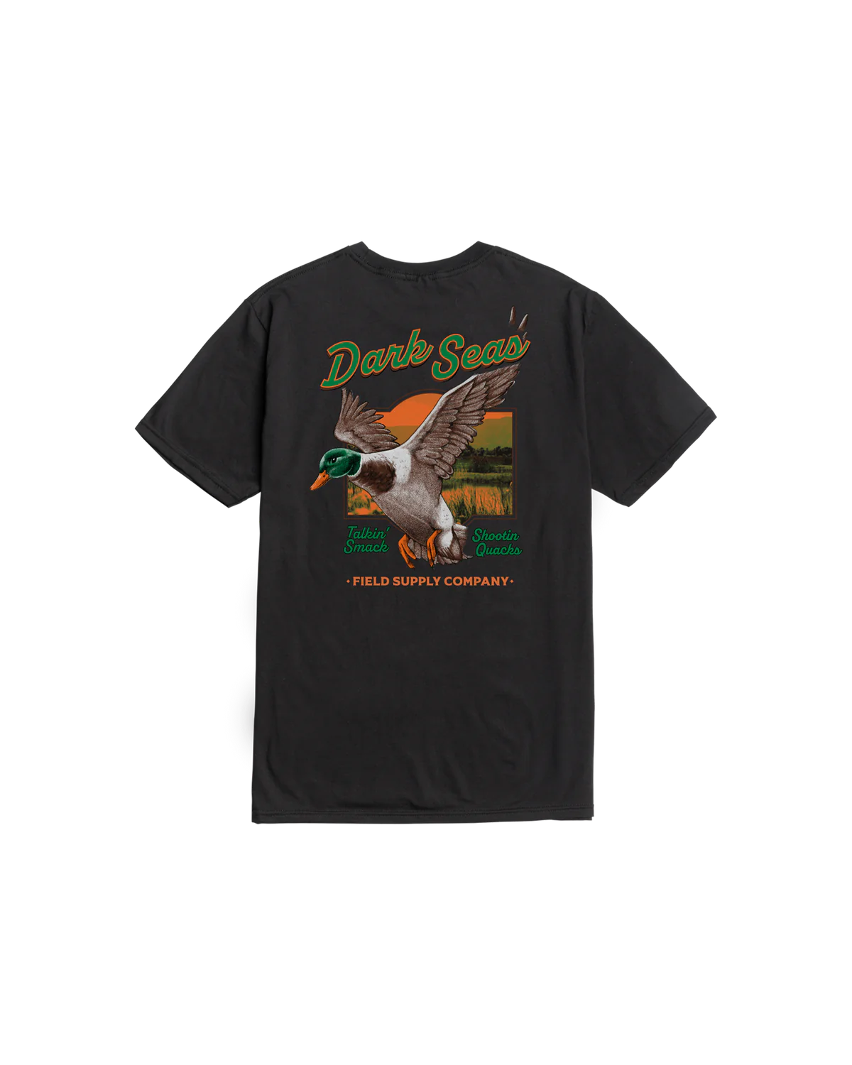 DARK SEAS QUACKS PREMIUM TEE - BLACK