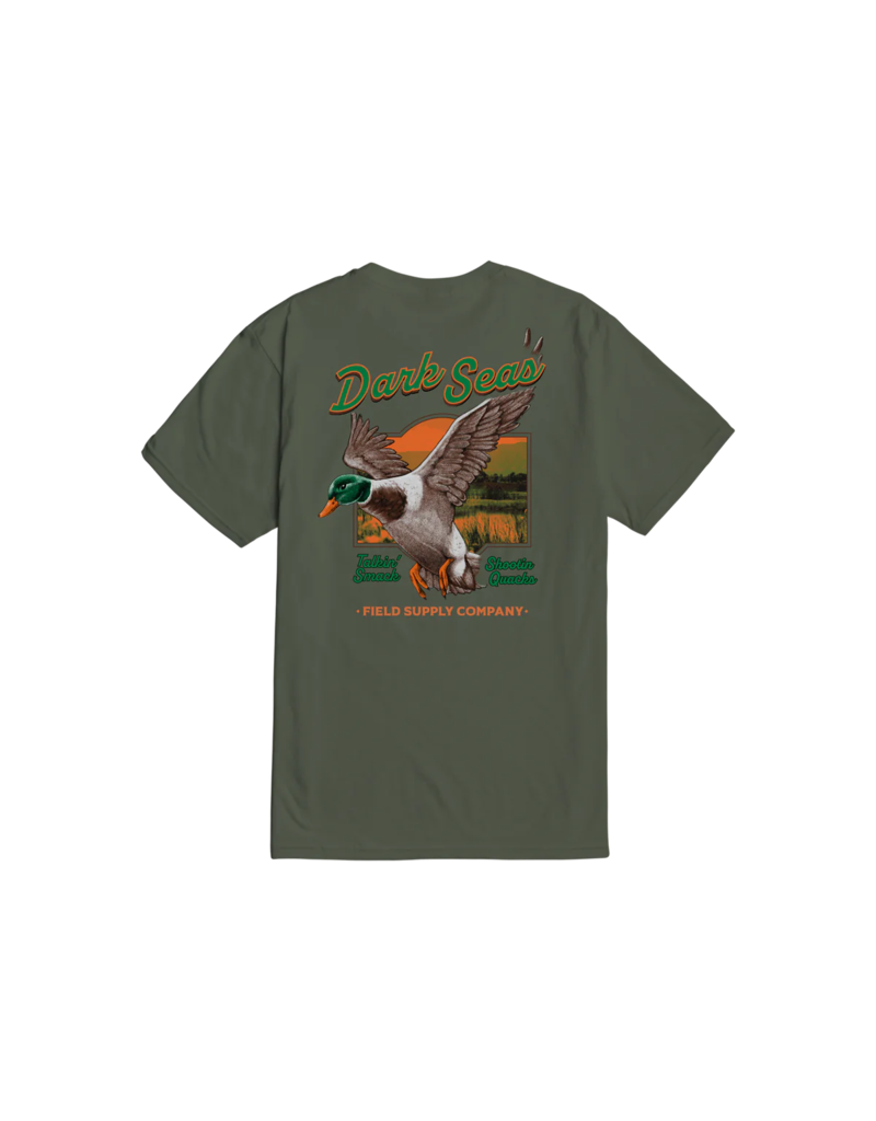 DARK SEAS QUACKS PREMIUM TEE (MILITARY GREEN)