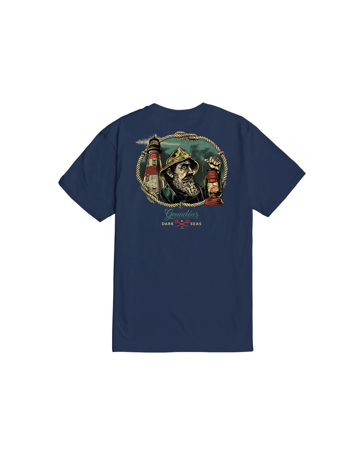 DARK SEAS WATCHMAN PREMIUM TEE - NAVY