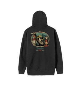 DARK SEAS WATCHMAN PULLOVER FLEECE - BLACK