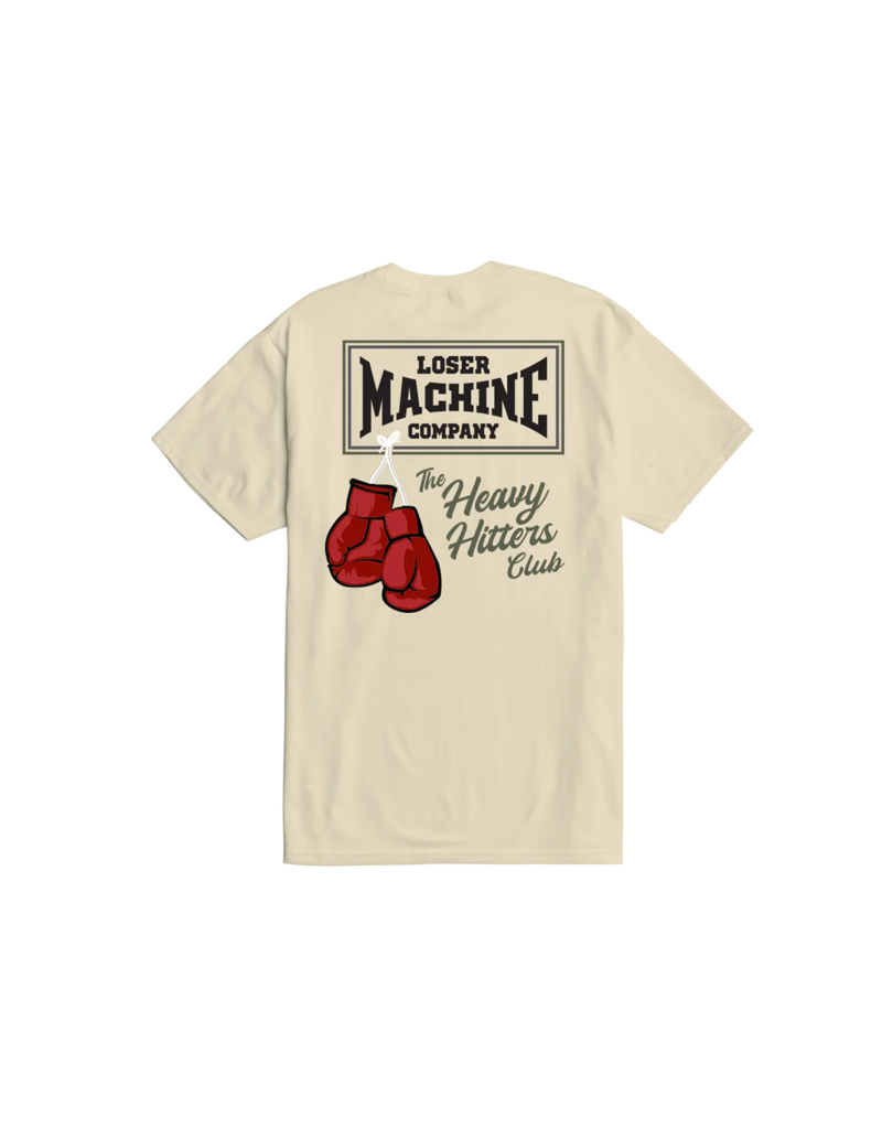 LOSER MACHINE IN THE RING TEE (CREAM)