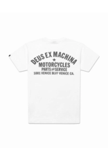 DEUS EX MACHINA VENICE ADDRESS TEE (WHITE)