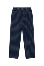 DEUS EX MACHINA DALLAS STRIPE WORK PANT (INDIGO)