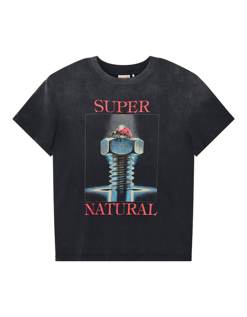 DEUS EX MACHINA DIVINE CONNECTION TEE (ANTHRACITE)