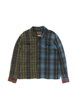 DEUS EX MACHINA GENESIS EMBRO FLANNEL (BLUE CHECK)