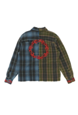 DEUS EX MACHINA GENESIS EMBRO FLANNEL (BLUE CHECK)