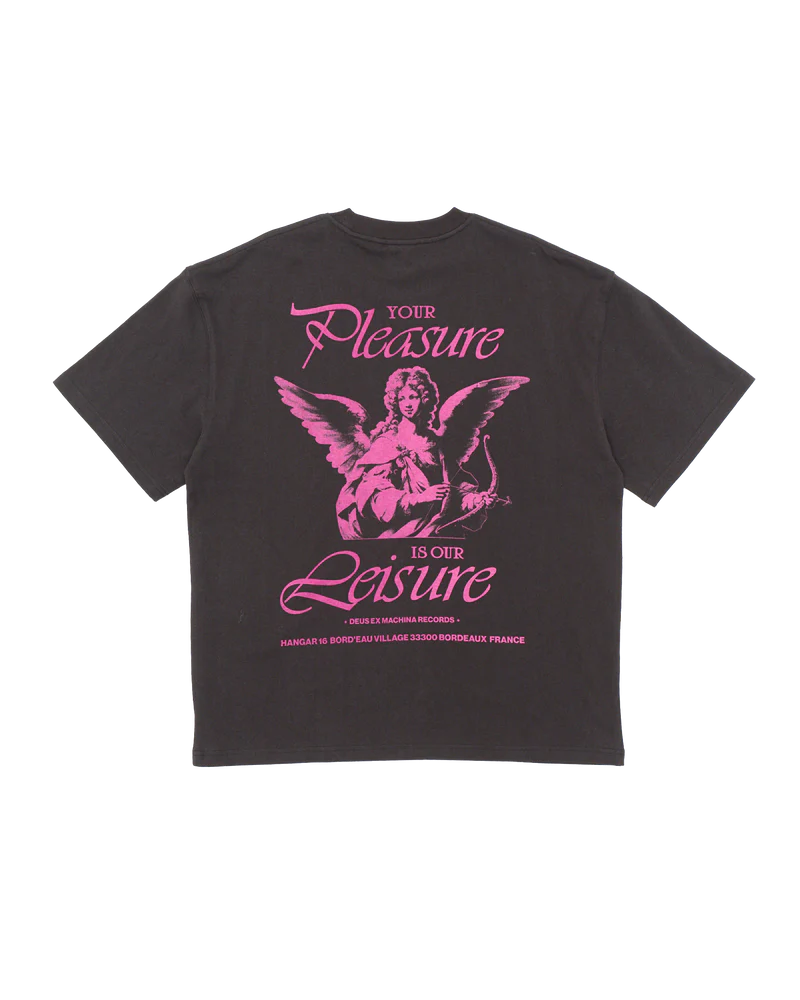 DEUS EX MACHINA LADY LIBERTINE TEE - ANTHRACITE