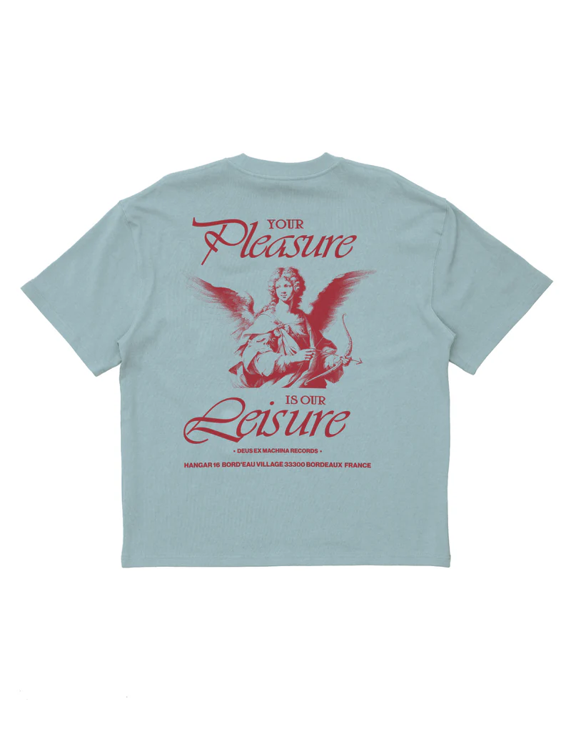 DEUS EX MACHINA LADY LIBERTINE TEE (CERULEAN)