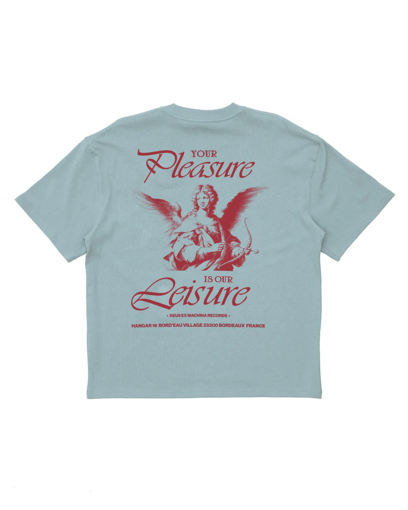 DEUS EX MACHINA LADY LIBERTINE TEE - CERULEAN