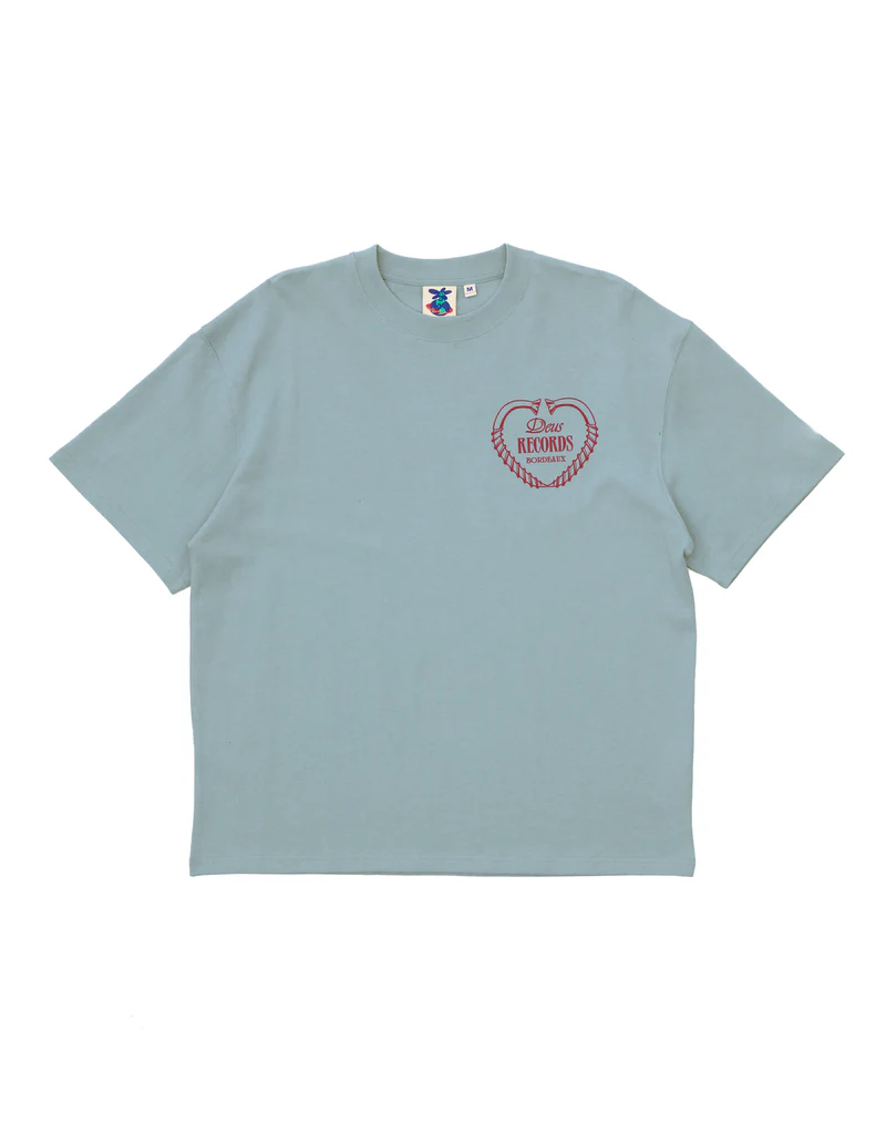 DEUS EX MACHINA LADY LIBERTINE TEE (CERULEAN)