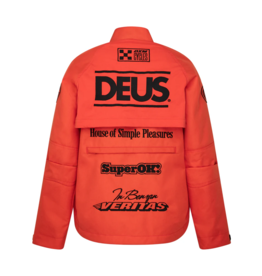 DEUS EX MACHINA OFF ROAD CORDURA JACKET - ORANGE