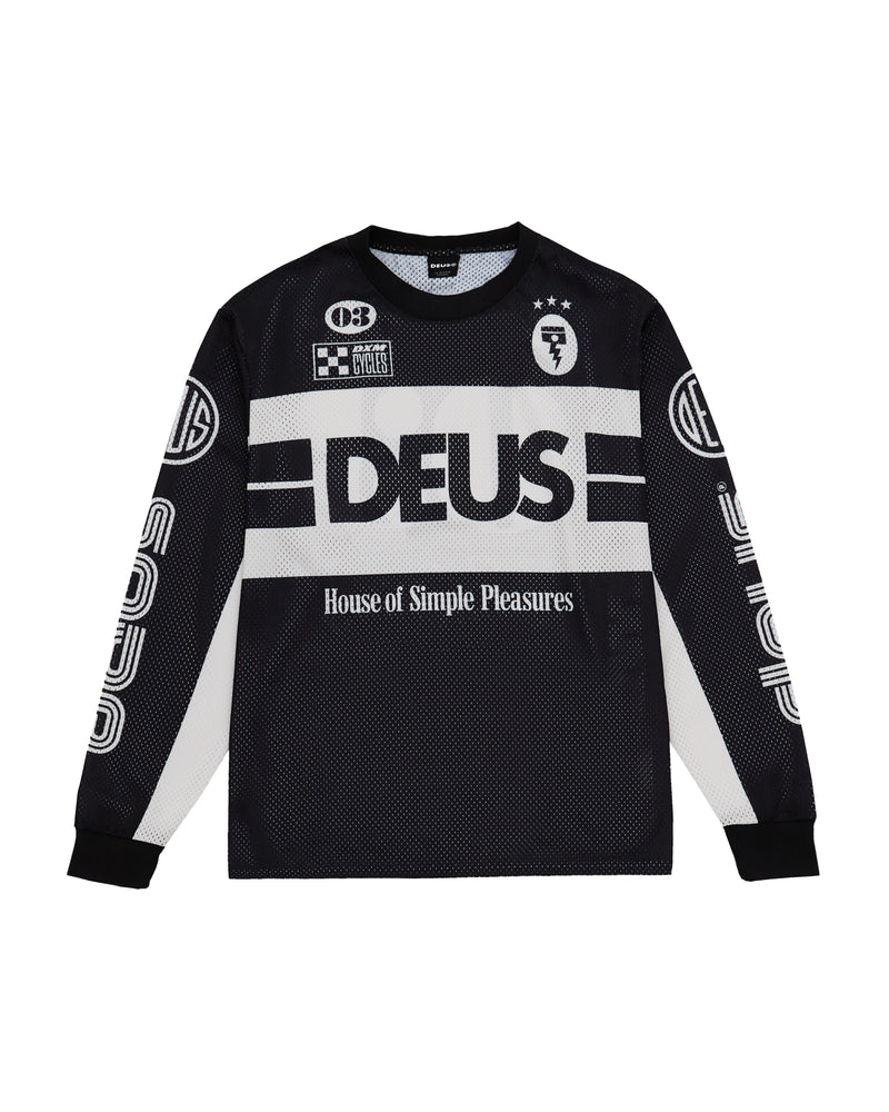 DEUS EX MACHINA OFF ROAD MX JERSEY - BLACK