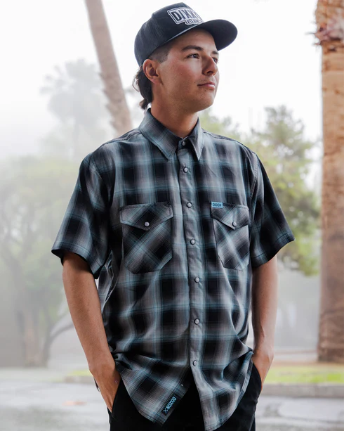 DIXXON MENS MORNING FOG S/S BAMBOO SHIRT - ASSORTED