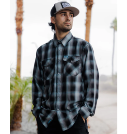 DIXXON MENS MORNING FOG L/S BAMBOO SHIRT - ASSORTED