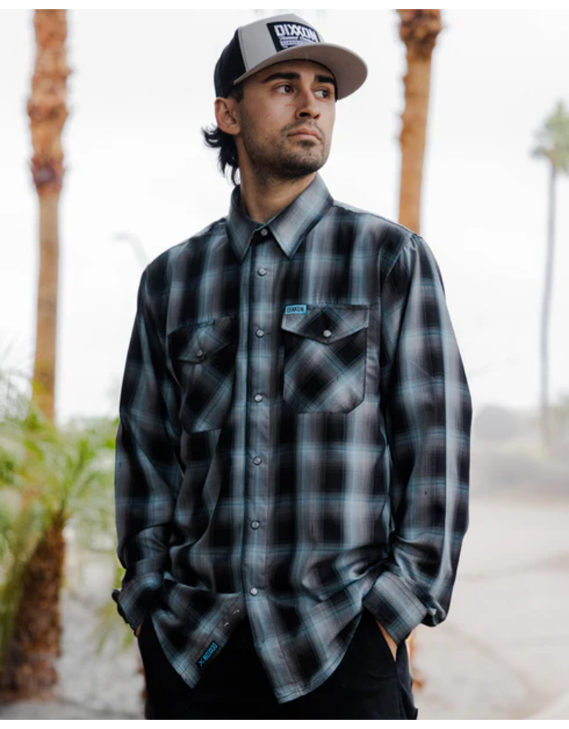 DIXXON MENS MORNING FOG L/S BAMBOO SHIRT (ASSORTED)