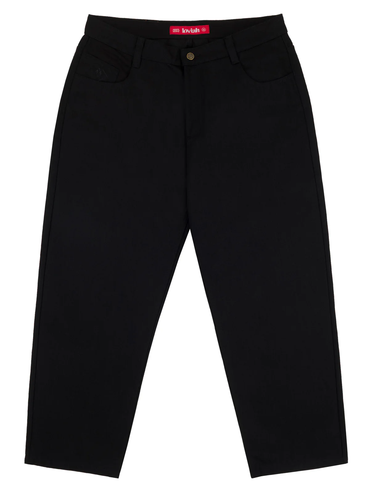 LOVIAH 1990 BAGGY DENIM PANTS - BLACK DENIM
