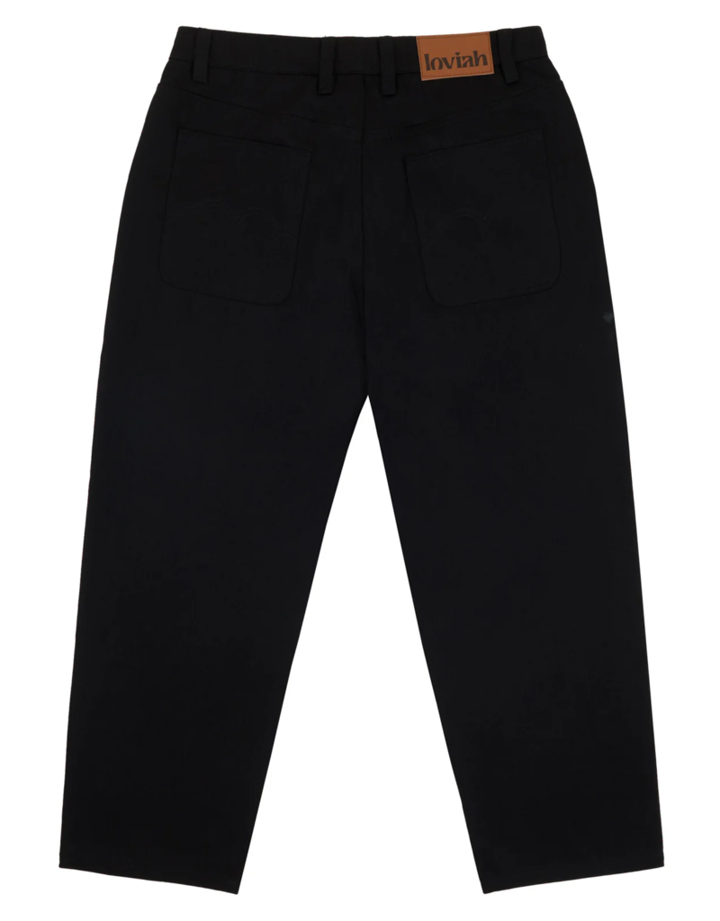 LOVIAH 1990 BAGGY DENIM PANTS (BLACK DENIM)