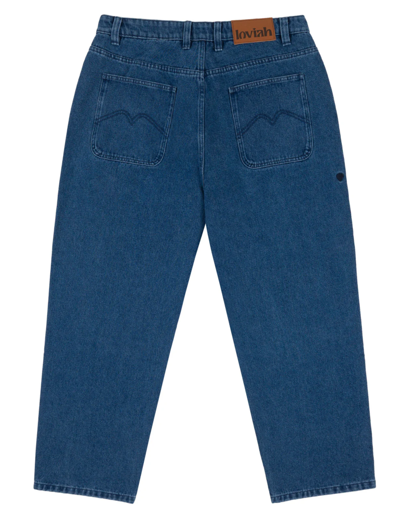 LOVIAH 1990 BAGGY DENIM PANTS (INDIGO MEDIUM WASH)