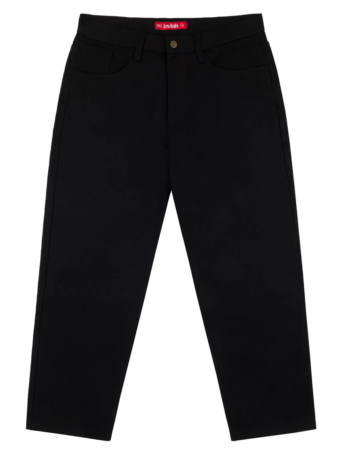 LOVIAH OG BAGGY 5 POCKET DENIM - BLACK DENIM
