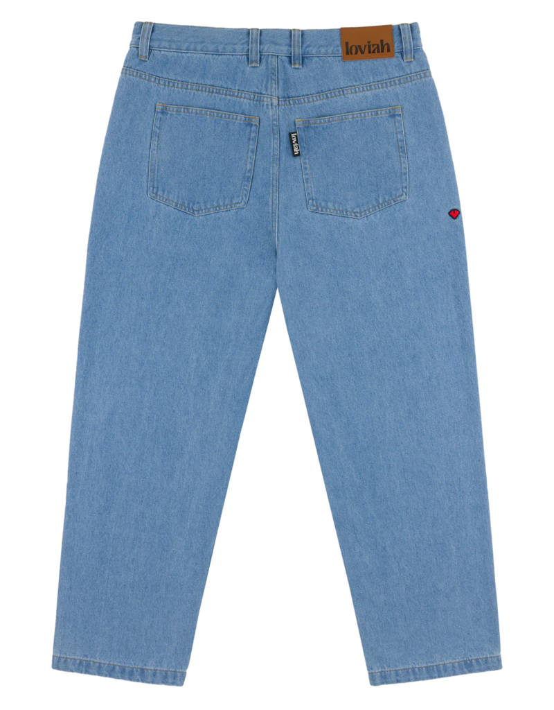 LOVIAH OG BAGGY 5 POCKET DENIM (INDIGO LIGHT WASH)