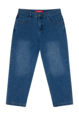 LOVIAH OG SAND BLASTED 5 POCKET DENIM (INDIGO MEDIUM WASH)