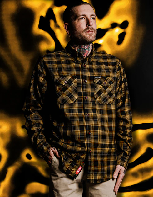 DIXXON MENS OFFSPRING SMASH FLANNEL - ASSORTED
