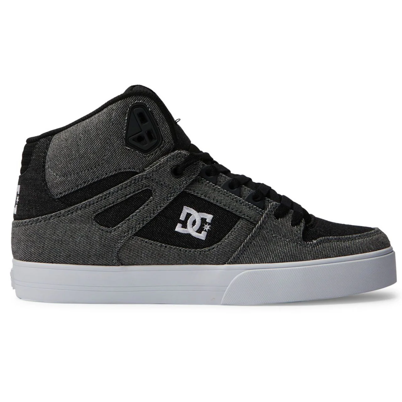 DC PURE HIGH-TOP WC TX SE - BLACK/DENIM