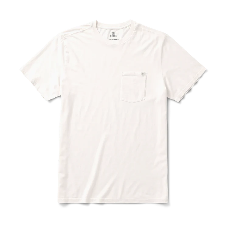 ROARK MADE TO FADE WASHED TEE - OFF WHITE
