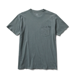 ROARK MADE TO FADE WASHED TEE - FOREST