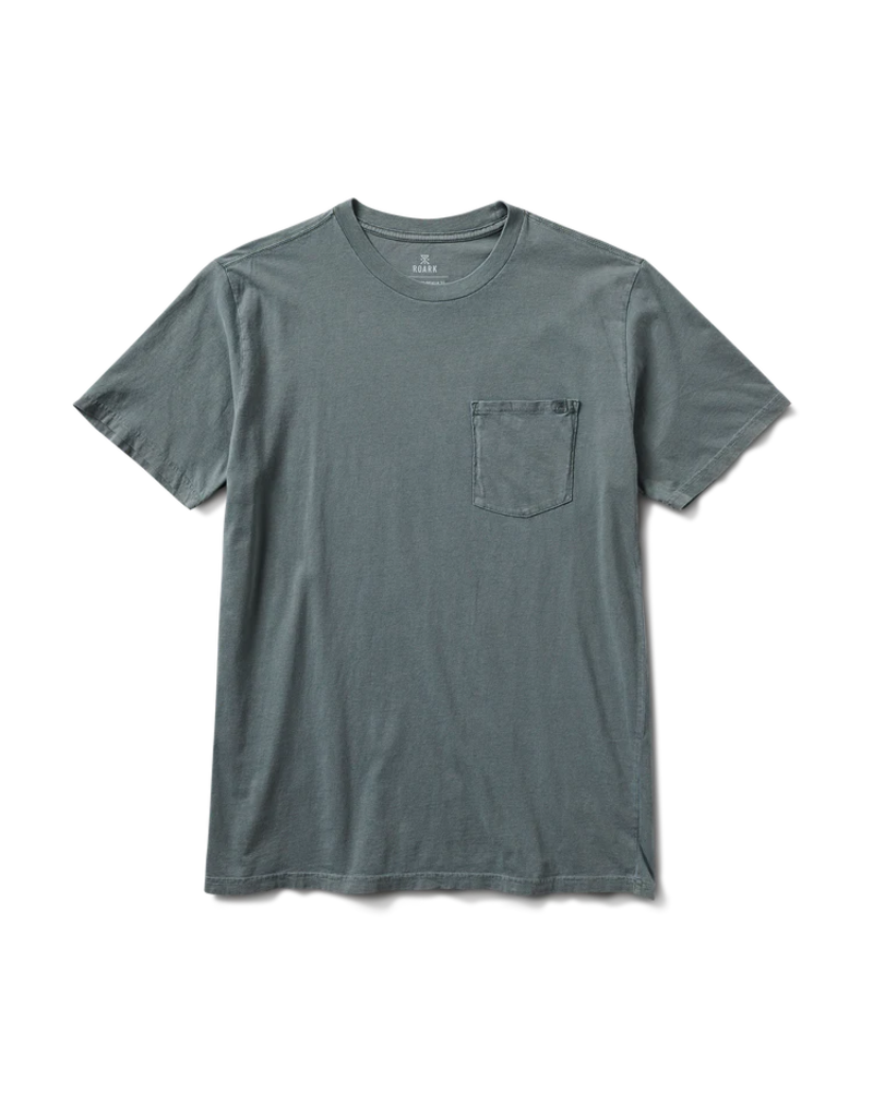 ROARK MADE TO FADE WASHED TEE (FOREST)