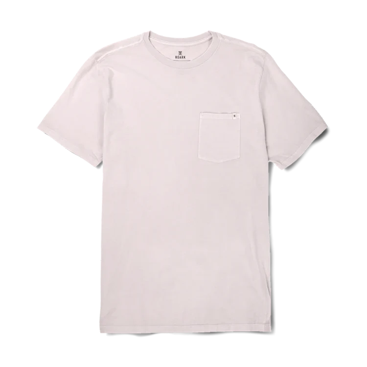 ROARK MADE TO FADE WASHED TEE - DUSTY VIOLET