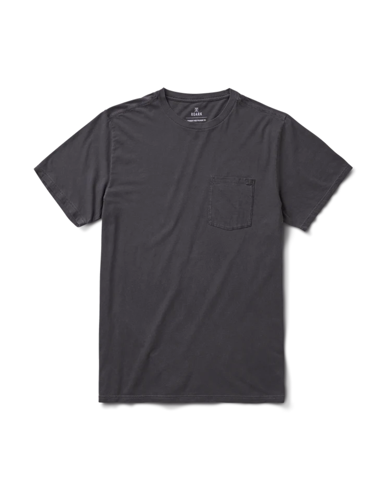 ROARK MADE TO FADE WASHED TEE (BLACK)