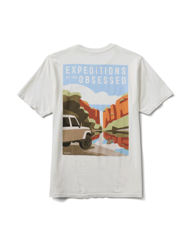 ROARK EXPEDITIONS OF THE OBSESSED SS TEE (OFF WHITE)