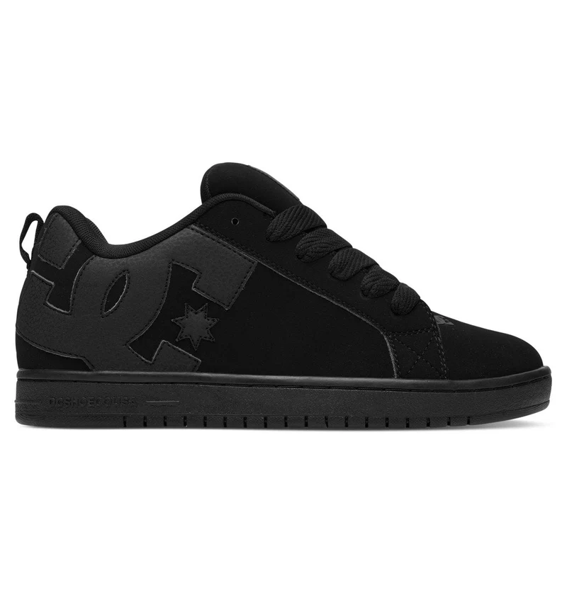 DC MENS COURT GRAFFIK - BLACK/BLACK/BLACK
