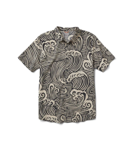ROARK BLESS UP S/S SHIRT - BLACK WAVE