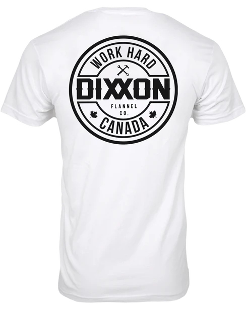 DIXXON CORPO CANADA TEE - WHITE