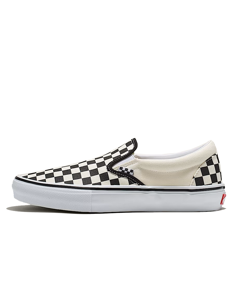 VANS SKATE SLIP-ON (CHECKER BLACK OFF WHITE)