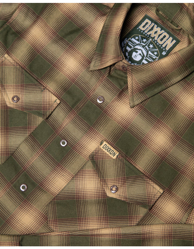 DIXXON MENS THE BUNKER FLANNEL (ASSORTED)
