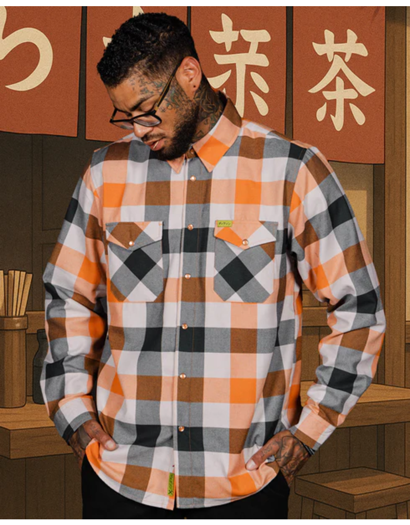 DIXXON MENS SAKE FLANNEL (ASSORTED)
